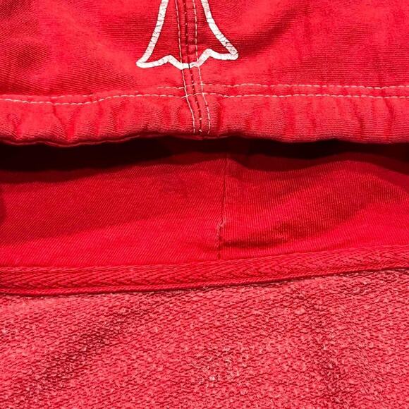 ★ Chrome Hearts (Style) No Owners OG Graphic Print Red Full-Zip Hoodie ★ - Picture 4 of 6